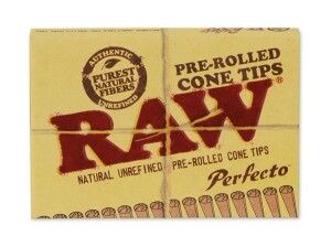 Raw Perfecto Prerolled Cone Tips