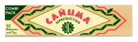 Canuma King Size Slim Bambus Zigarettenpapier + Tips