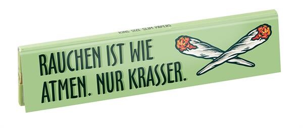 Choosypapers "Rauchen ist wie atmen, nur krasser" KSS