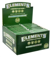 Elements Green KS Slim Connoisseur Papers & Tips