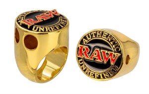RAW Championship Ring Gold, Size 11 (22mm)